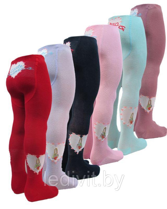 Колготки для девочки с рисунком