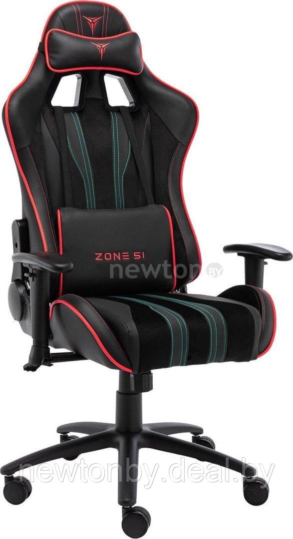 Кресло Zone51 Gravity (черный/красный) - фото 1 - id-p225821926