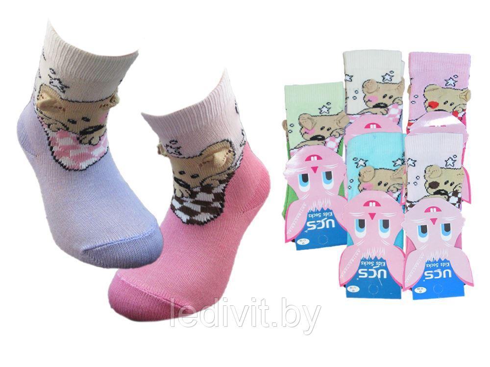 Детские носки с 3D рисунком для девочки - фото 2 - id-p225821150