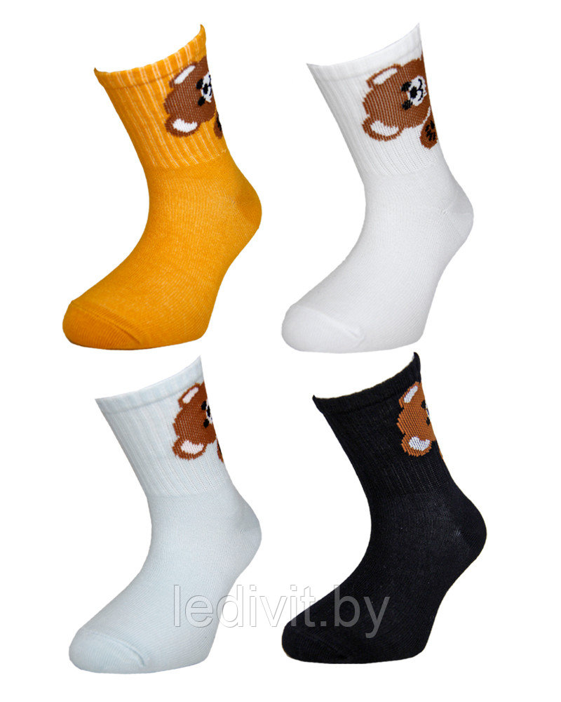 Носки для девочки с рисунком 9-10