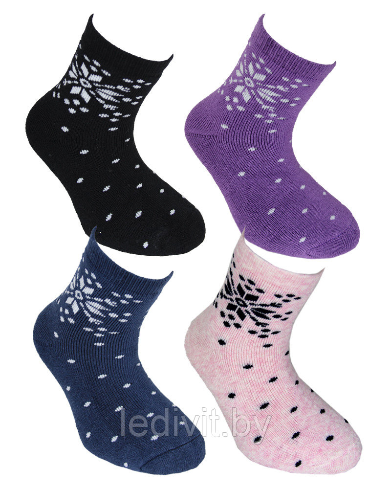 Махровые носки для девочки - фото 1 - id-p225821178