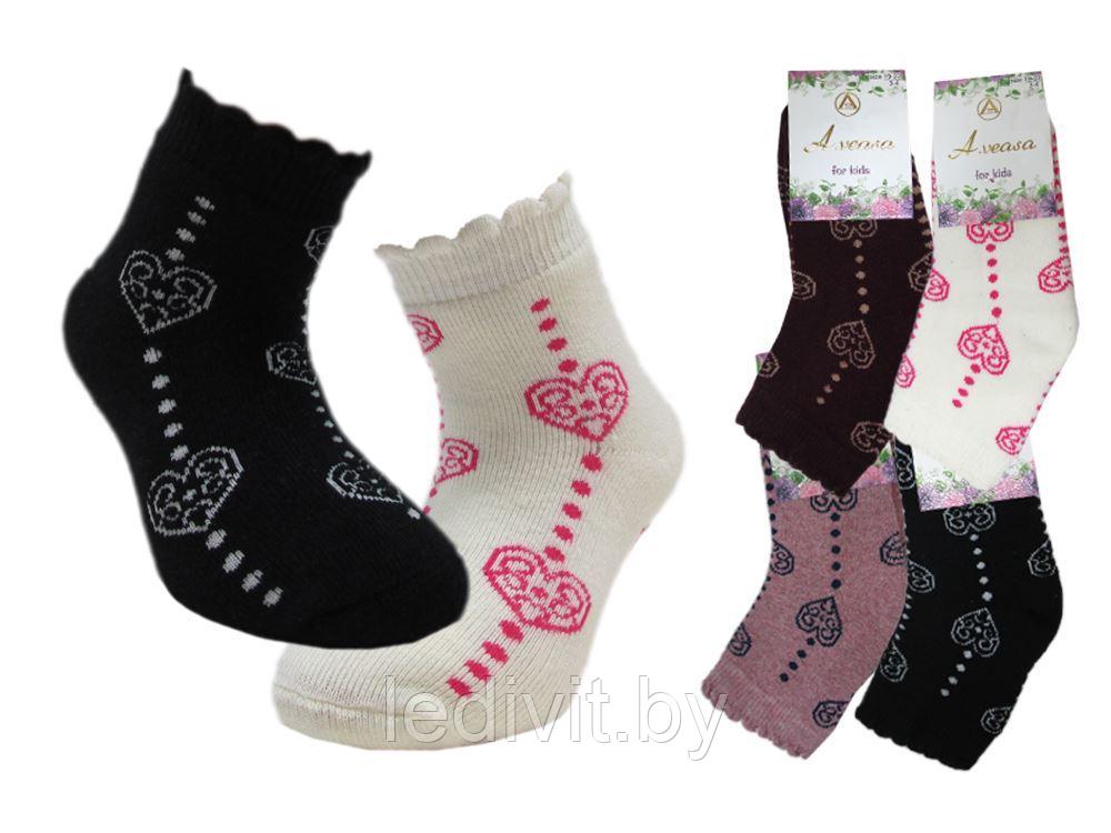 Махровые носки с рисунком для девочки - фото 2 - id-p225821200