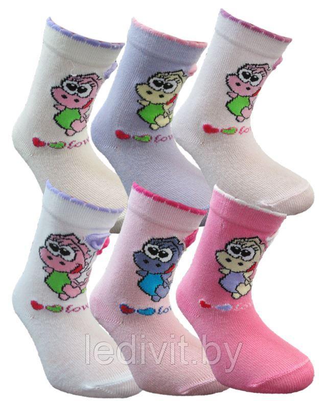 Детские носки с 3D рисунком для девочки - фото 1 - id-p225821201