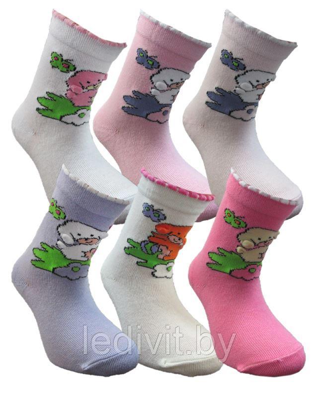 Детские носки с 3D рисунком для девочки - фото 1 - id-p225821202