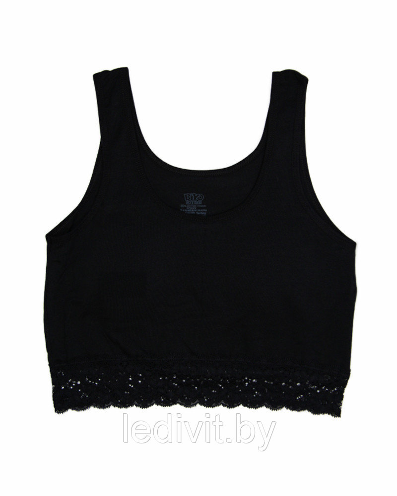 Топ-бюстье для девочки с кружевом