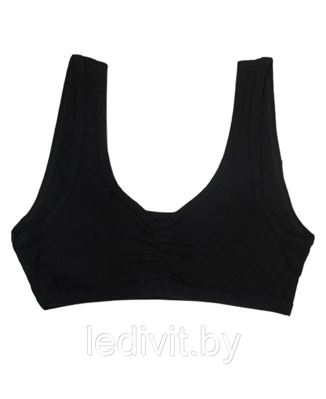 Топ-бюстье для девочки черный