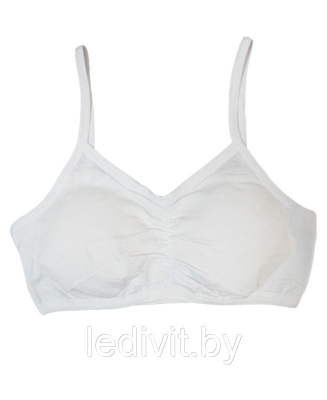 Топ-бюстье для девочки белый 14