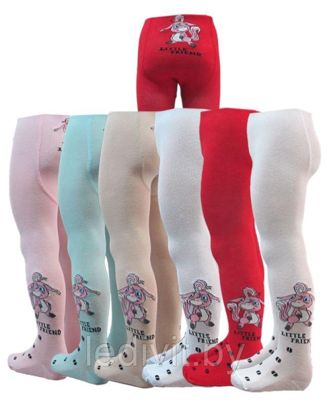 Колготки для девочки с рисунком