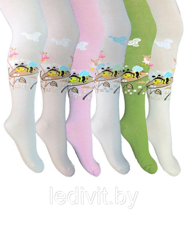Колготки для девочки с рисунком
