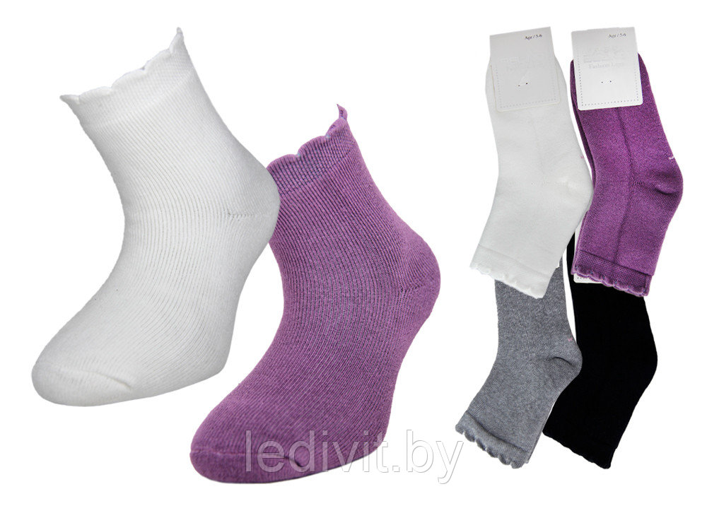 Махровые носки для девочки - фото 2 - id-p225822543