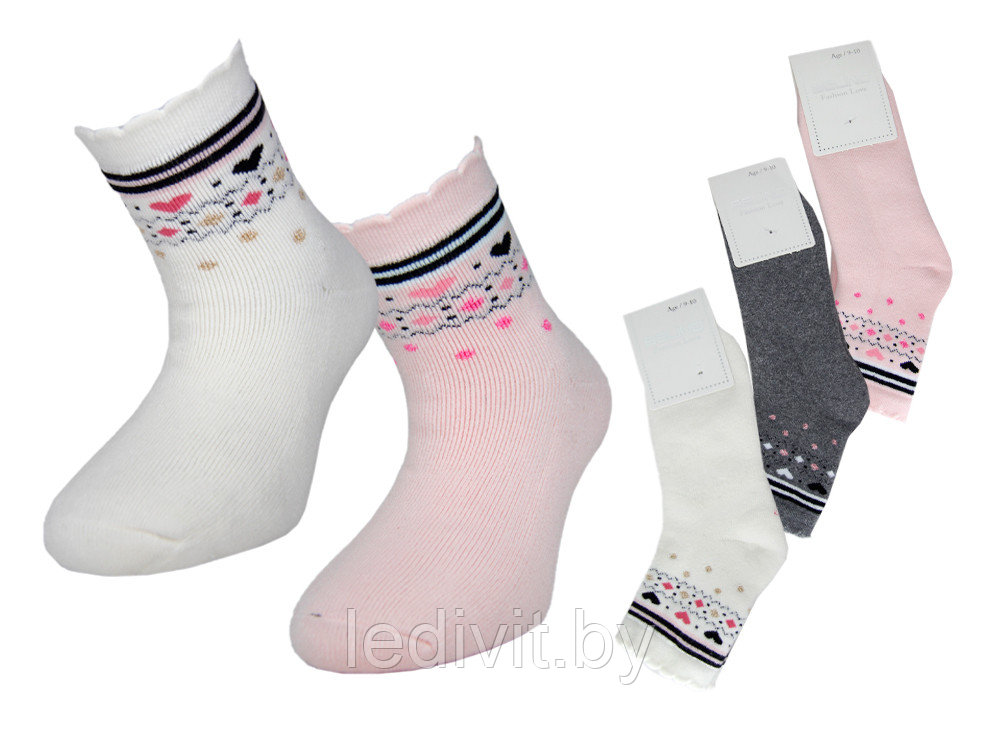 Махровые носки для девочки - фото 2 - id-p225822544