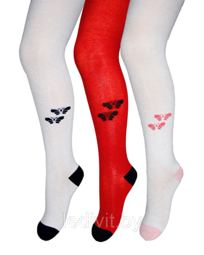 Колготки с рисунком для девочки