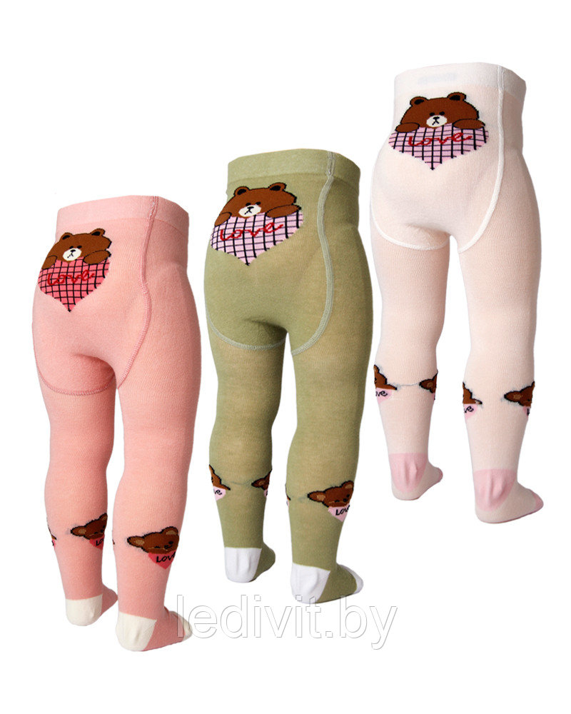 Колготки  для девочки с рисунком
