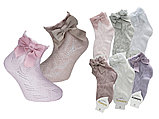 Ажурные носки с аксессуаром для девочки, фото 2