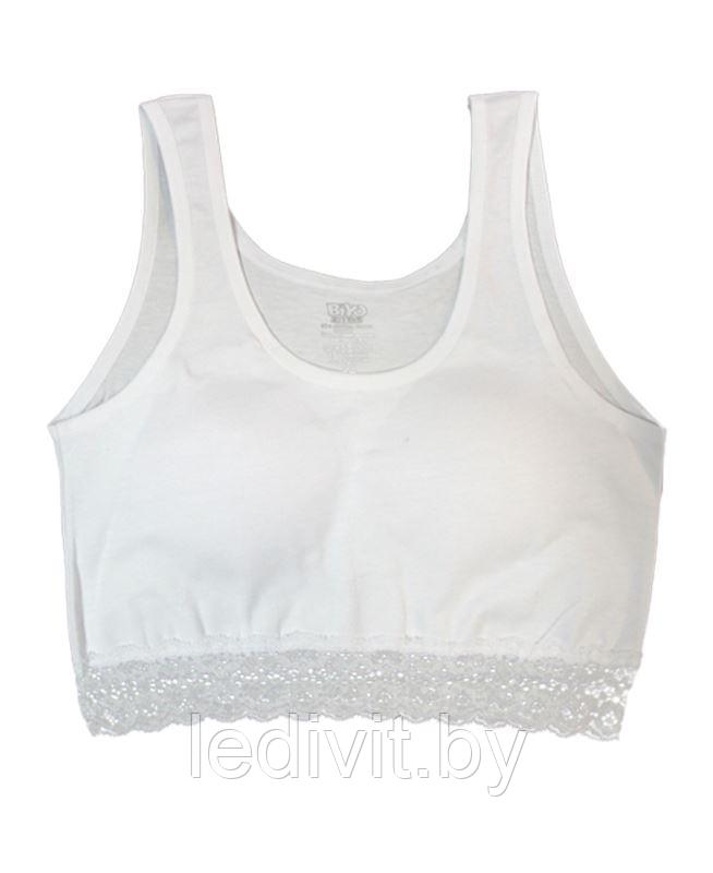 Топ-бюстье для девочки с кружевом