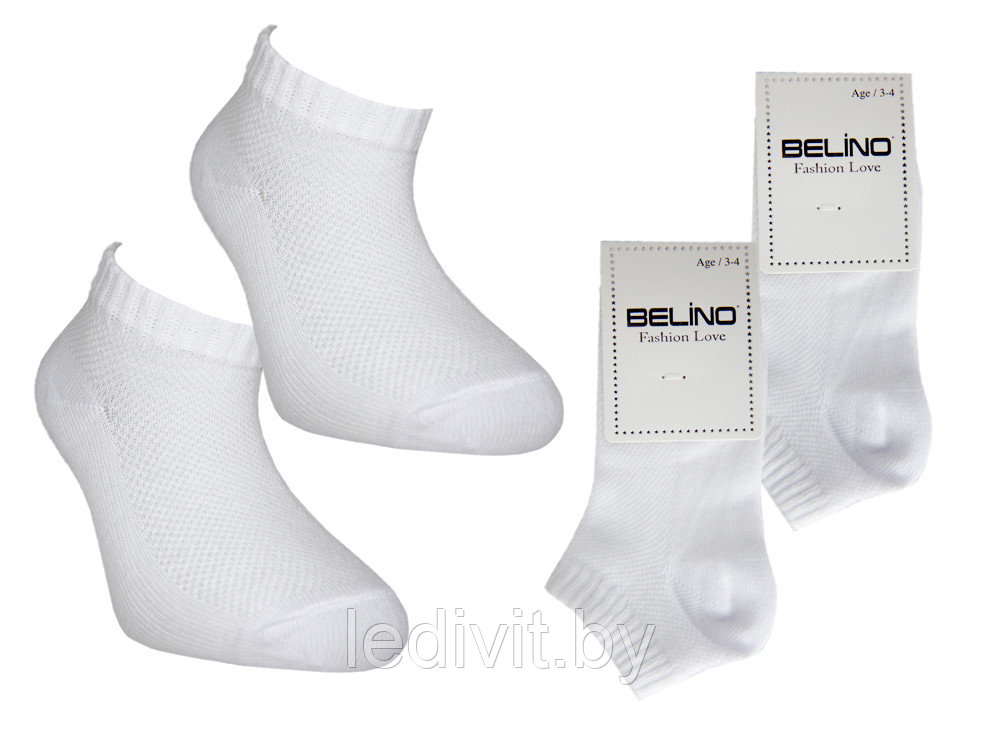 Белые носки в сетку для девочки - фото 2 - id-p225822021