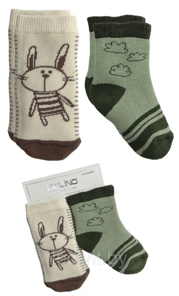 Махровые носки с рисунком для мальчика - фото 1 - id-p225822662