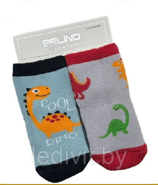 Махровые носки с рисунком для мальчика - фото 1 - id-p225822664