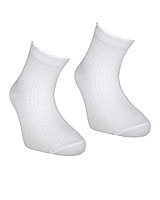 Белые ажурные носки для девочки