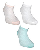 Укороченные жаккардовые носки для девочки
