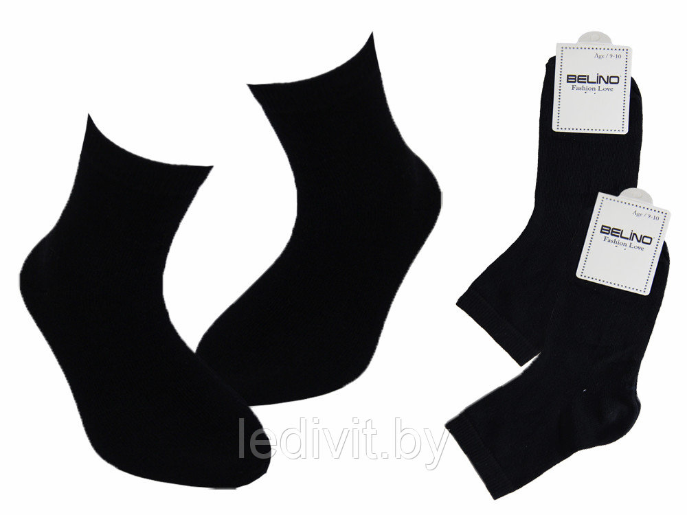 Черные классические носки для мальчика - фото 2 - id-p225822683