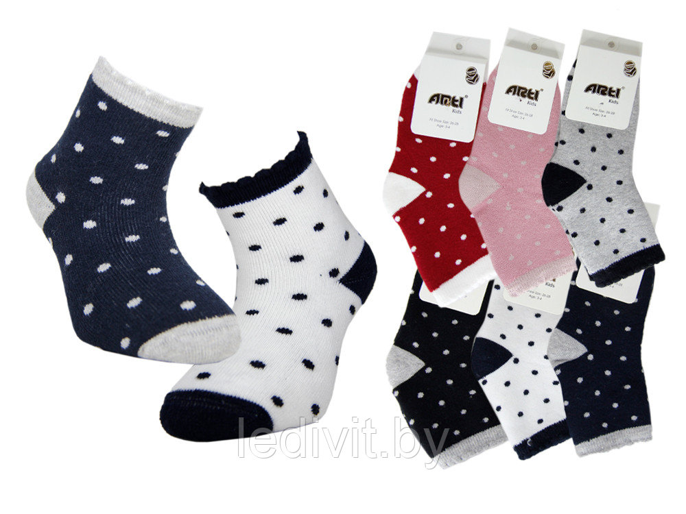Махровые носки для девочки - фото 2 - id-p225823353
