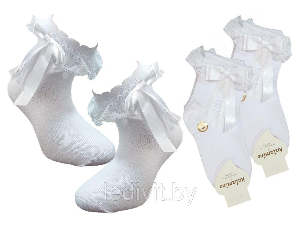 Белые носки с аксессуаром - фото 2 - id-p225821408