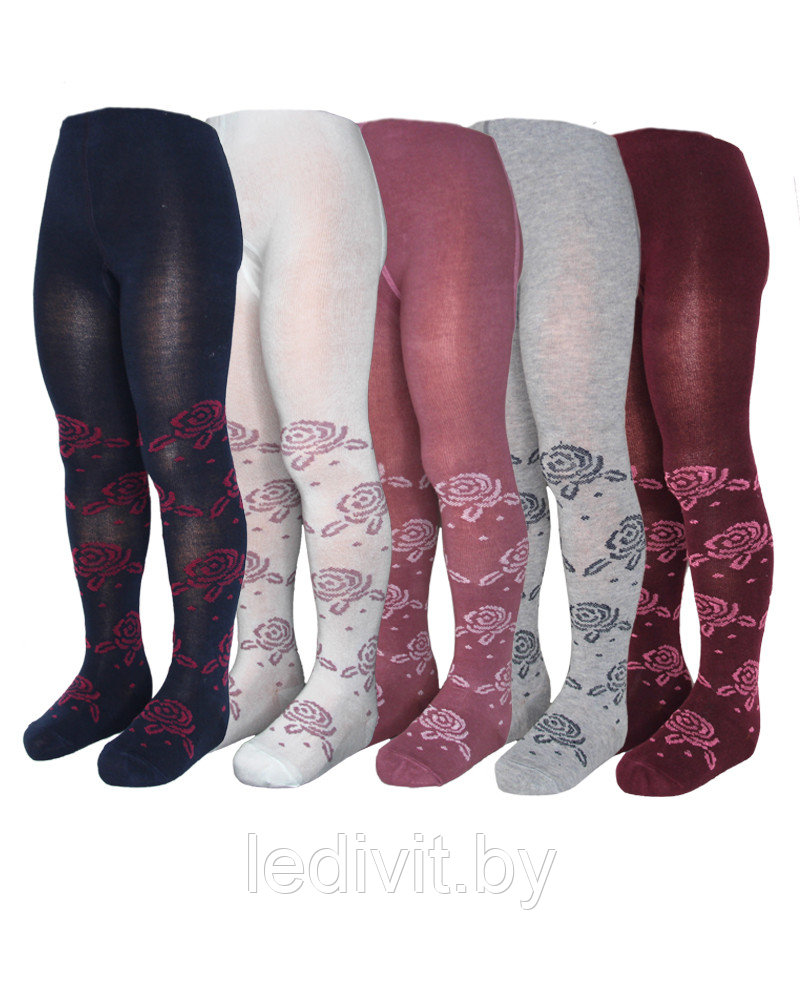 Колготки для девочки с рисунком