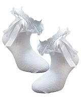 Белые носки с аксессуаром