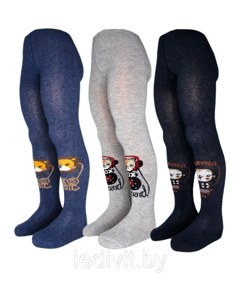 Колготки с рисунком для мальчика