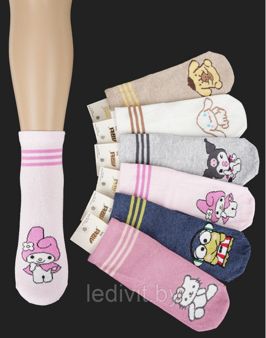 Носки с рисунком для девочки - фото 1 - id-p225822755