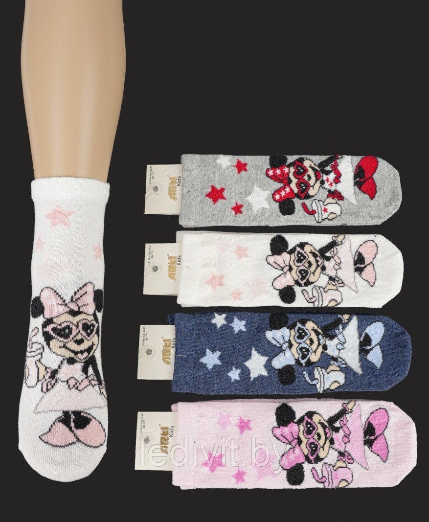 Носки с рисунком для девочки