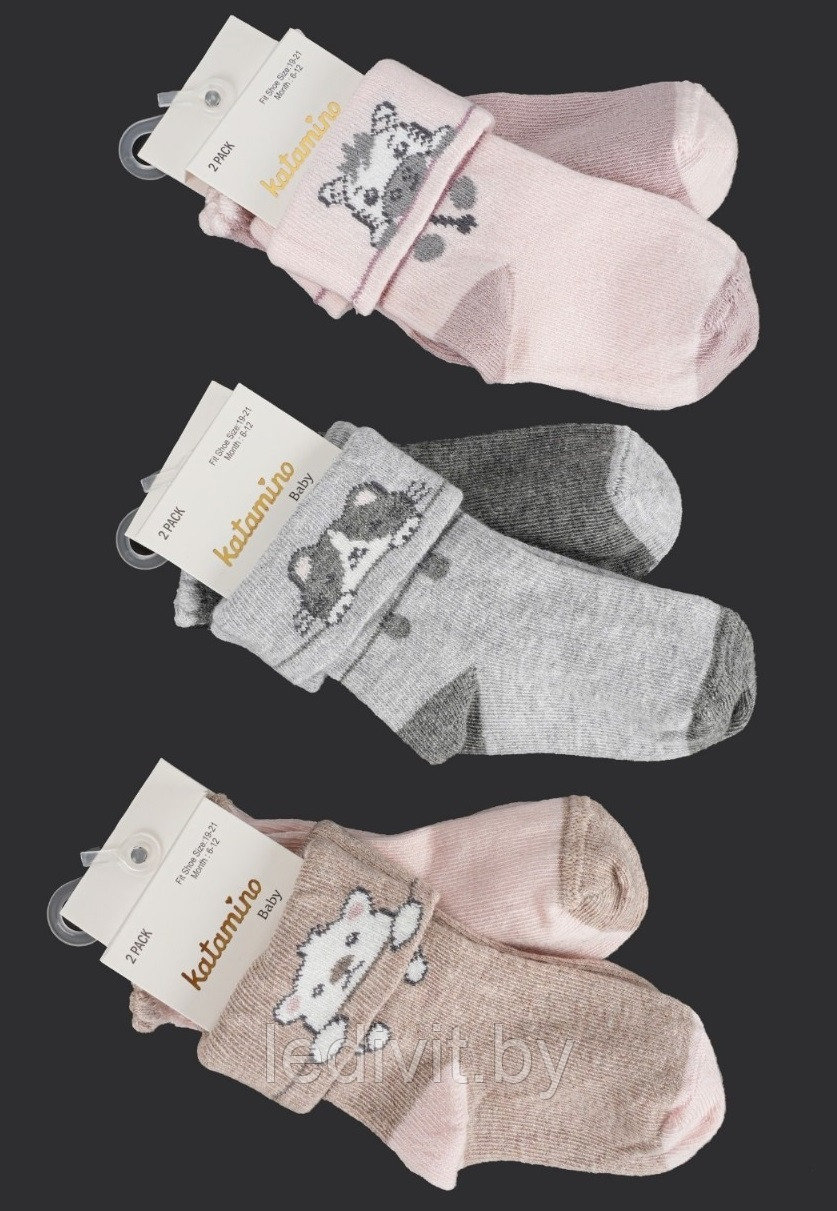 Носки с рисунком для девочки