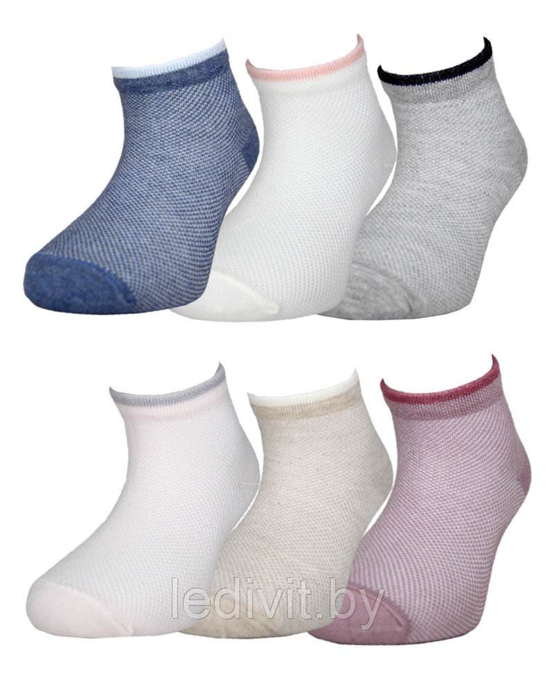 Носки для девочки в сетку