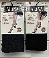 Колготки женские теплые из кашемира и бамбука S-M