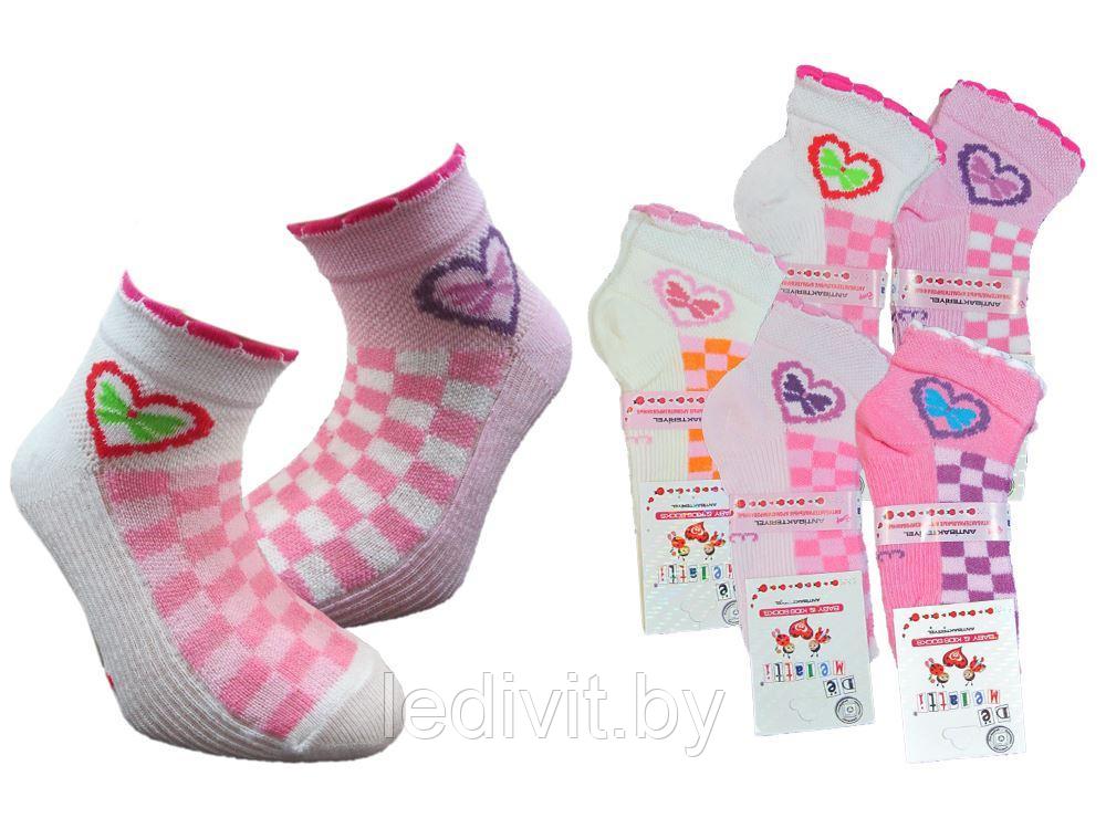 Детские носки в сетку с рисунком для девочки - фото 2 - id-p225821616