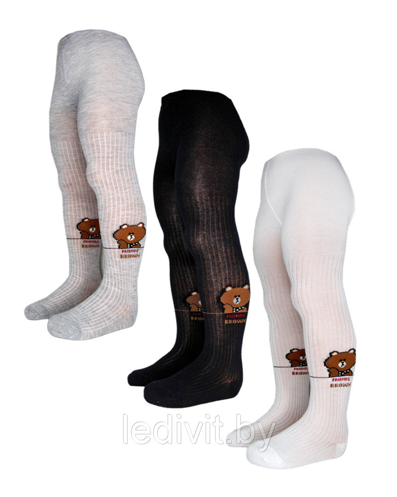 Колготки для девочки с рисунком