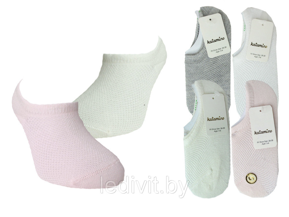 Укороченные носки в сетку для девочки - фото 2 - id-p225821725