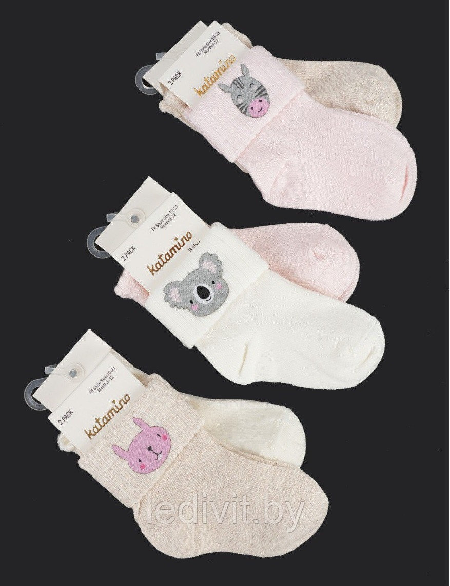 Носки с рисунком для девочки