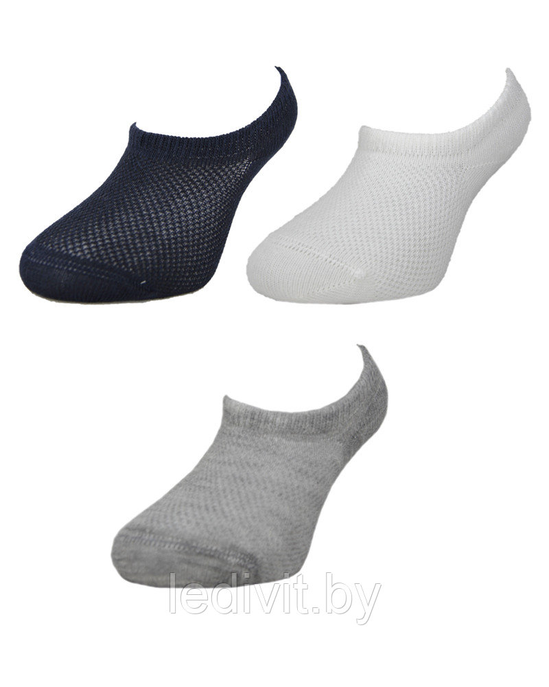 Короткие носки в сетку для мальчика - фото 1 - id-p225821736