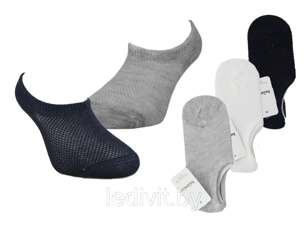 Короткие носки в сетку для мальчика - фото 2 - id-p225821736