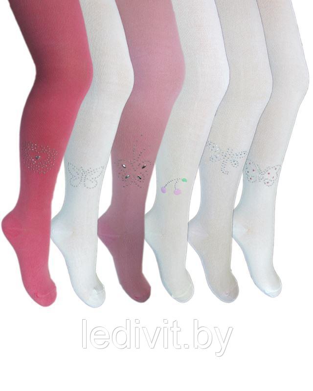 Колготки для девочки со стразами