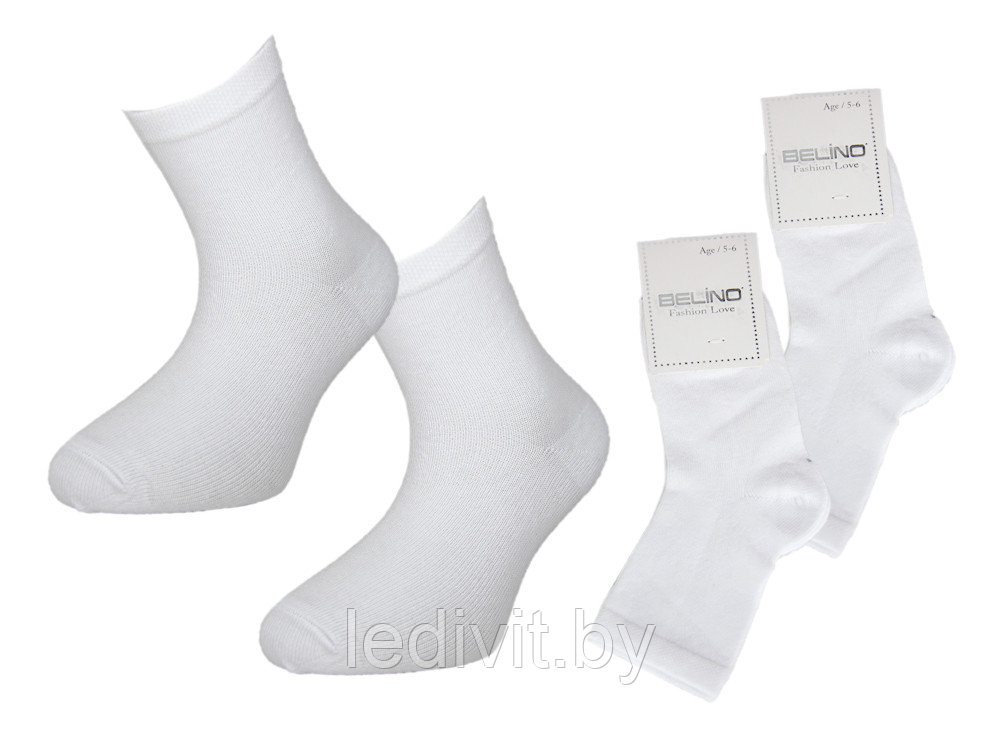 Белые носки для детей - фото 2 - id-p225821767