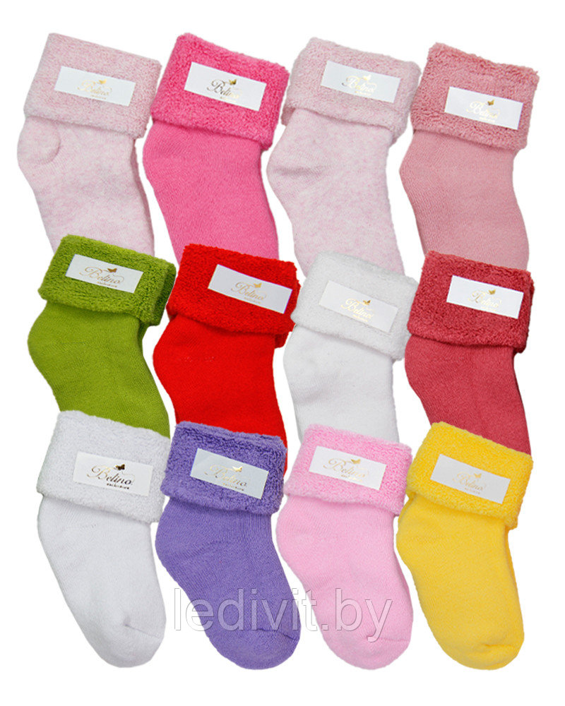Махровые носки для девочки - фото 1 - id-p225821768