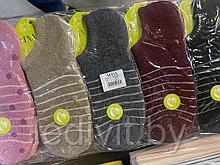 Женские шерстяные махровые носки с антискользящей подошвой