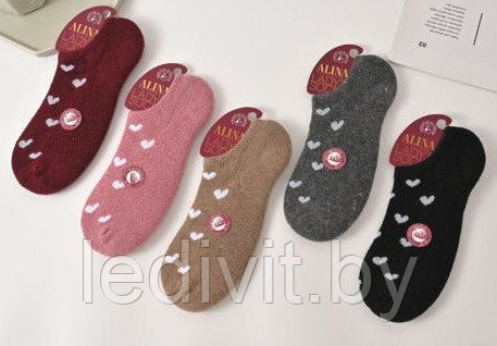 Женские шерстяные махровые носки - фото 1 - id-p225822427