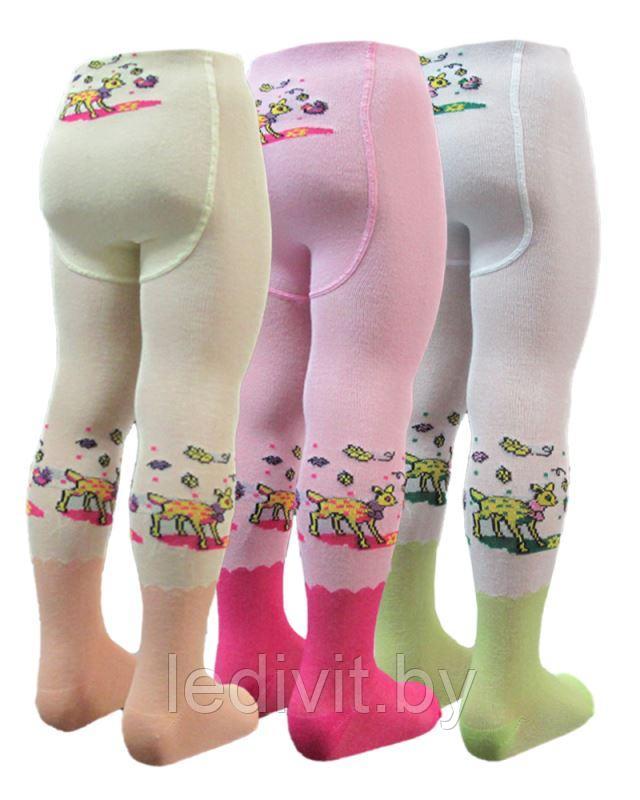 Колготки для девочки с рисунком