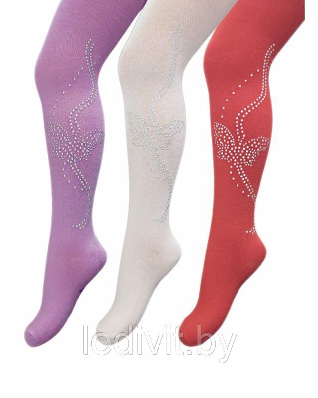 Колготки для девочки со стразами