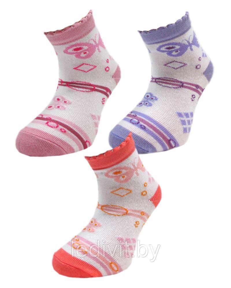 Детские носки с рисунком для девочки - фото 1 - id-p225823133