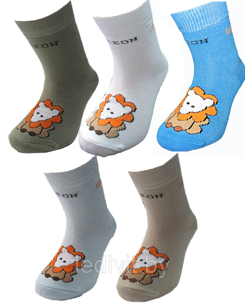 Детские носки с рисунком для мальчика - фото 1 - id-p225823851